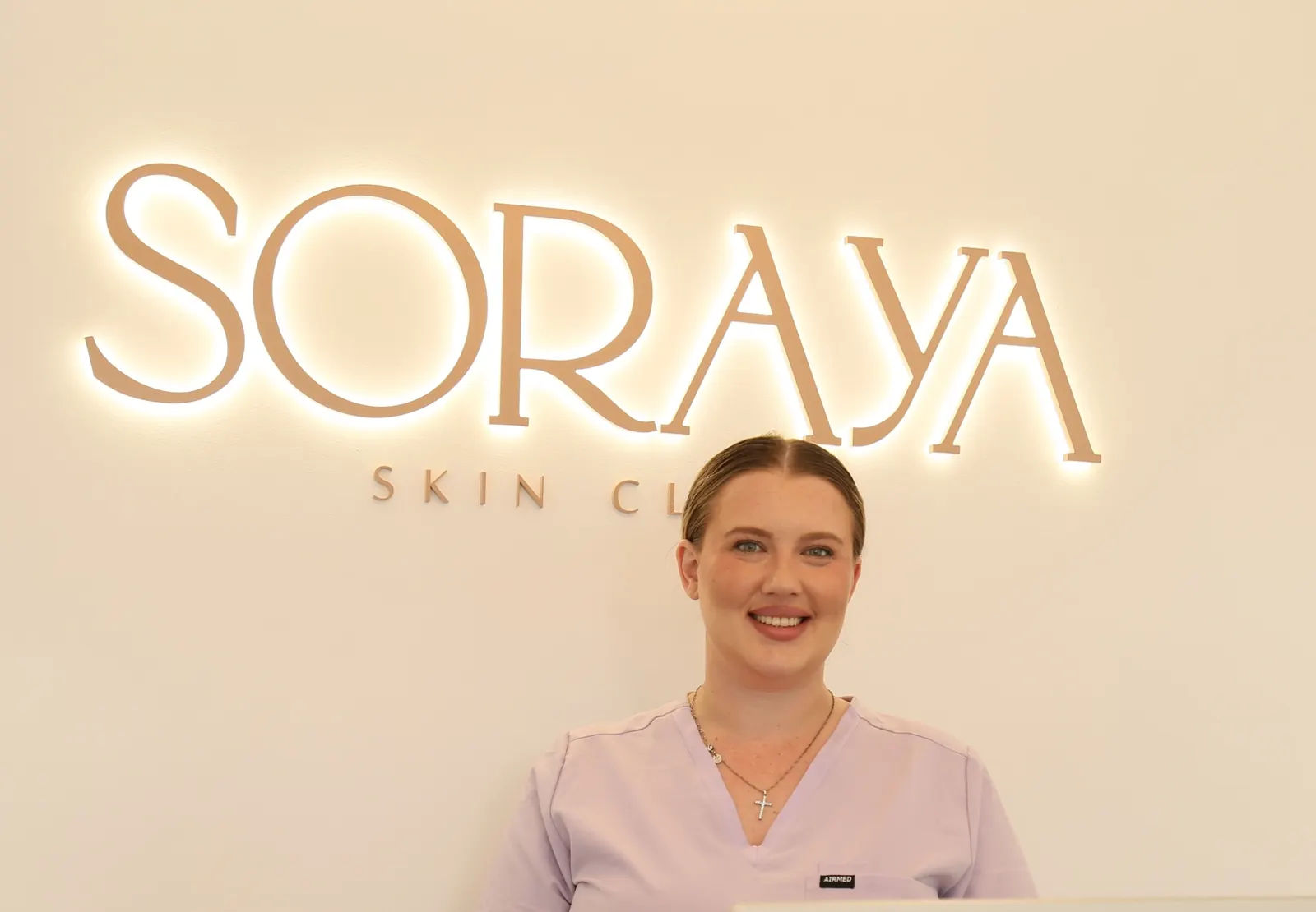 Professional portrait of Megan, Senior Beauty Therapist